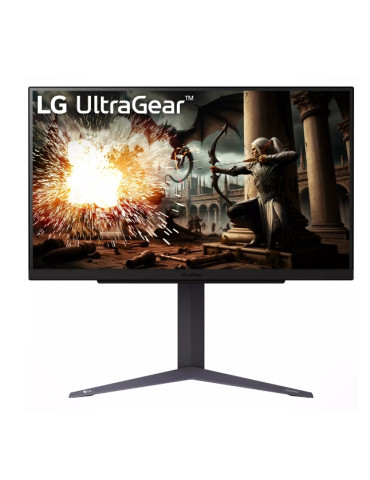 Монитор LG 27GS75Q-B, UltraGear 27" IPS, AG, 1ms GtG, 165Hz, 1000:1, 300cd/m2, QHD 2560x1440, HDR 10, sRGB 99%, AMD FreeSync, G-SYNC Compatible, HDMI, DP, Reader mode, Black