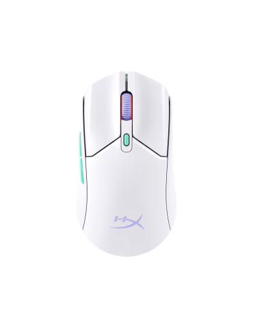 Геймърска безжична мишка HyperX Pulsefire Haste 2 Core White - 8R2E7AA