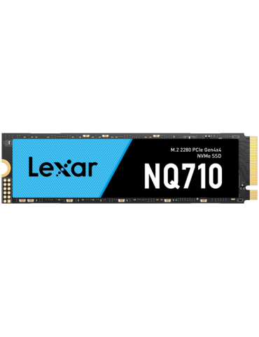 SSD диск Lexar 500GB High Speed PCIe Gen 4X4 M.2 NVMe, W/R: 4400/ 1700 MB/s - LNQ710X500G-RNNNG