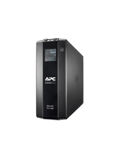 Токозахранващо устройство APC Back UPS Pro BR 1600VA, 8 Outlets, AVR, LCD Interface - BR1600MI