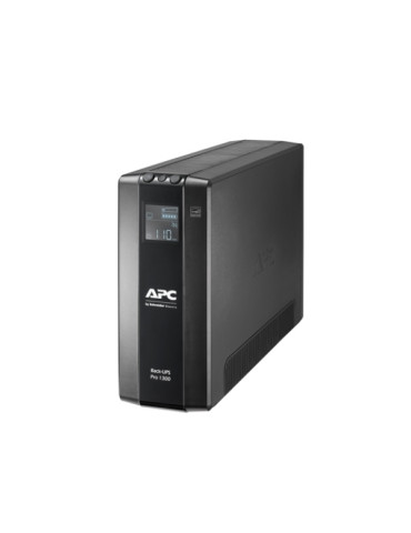 Токозахранващо устройство APC Back UPS Pro BR 1300VA, 8 Outlets, AVR, LCD Interface - BR1300MI