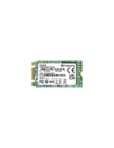 SSD диск Transcend 250GB, M.2 2242 SSD, SATA3 B M Key, TLC - TS250GMTS425S