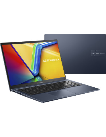 Лаптоп Asus VivoBook 15 M1502YA-BQ018, AMD Ryzen 7 7730U, 15.60" FHD IPS LED 60Hz AG, 16GB RAM, 1TB SSD, AMD Radeon Graphics - 90NB0V21-M00LK0