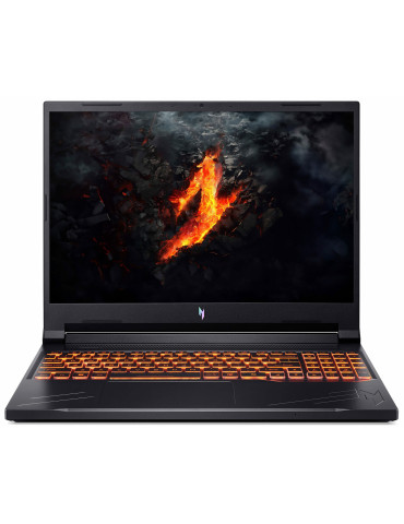 Лаптоп Acer Nitro V16 ANV16-71-71N0, Intel Core i7-14650HX, 16" WUXGA IPS 165Hz NTSC 45%, 16GB RAM, 1TB SSD, NVIDIA GeForce RTX 4060 with 8GB GDDR6V - NH.QTQEX.00E