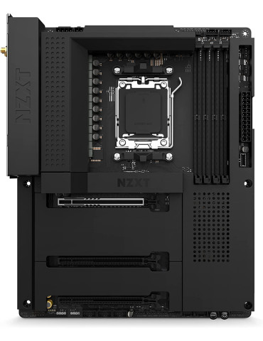 Дънна платка NZXT N7 B650E Black AM5, DDR5, WiFi 6E, PCIe 5.0 - N7-B65XT-B1