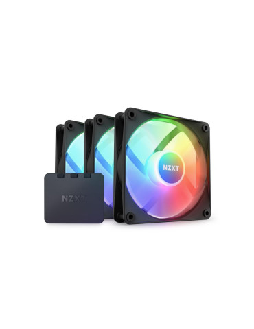 Комплект вентилатори NZXT F120 RGB Core, 3 x 120mm   RGB Контролер - RF-C12TF-B1