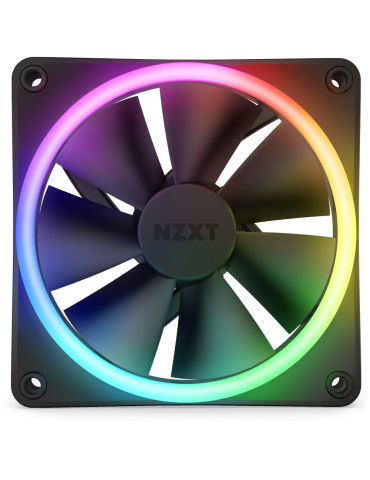 Вентилатор NZXT F120 RGB Duo, Черен - RF-D12SF-B1