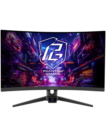 Монитор AsRock PG27FRS1A Curved, 27" FHD(1920x1080) 1500R VA, AG, 280 Hz, 127% sRGB, Low Blue Light, 2x 2W Speakers, HDMI 2.0, DP 1.2, Audio Jack