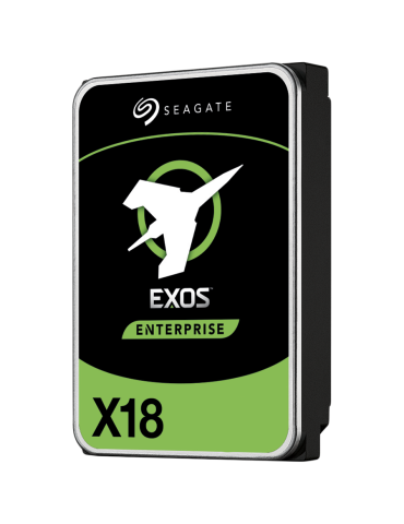 Твърд диск Seagate 16TB Exos X18 512E/4KN, 3.5", SATA 6Gb/s, 7200rpm - ST16000NM000J