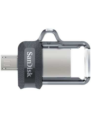 Флаш памет Sandisk 32GB ULTRA DUAL DRIVE M3.0 micro-USB и USB 3.0 connectors - SDDDC3-032G-G46