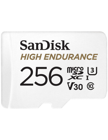 SD карта Sandisk 256GB microSDHC Card with Adapter - SDSQQNR-256G-GN6IA