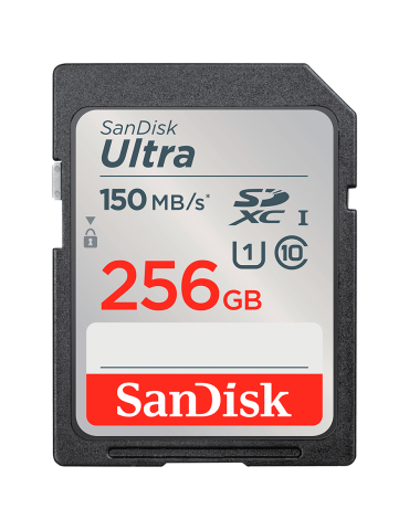 SD карта Sandisk Ultra 256GB SDXC Memory Card 150MB/s - SDSDUNC-256G-GN6IN