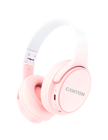 Bluetooth слушалки Canyon OnRiff 4 Pink - CNS-CBTHS4P