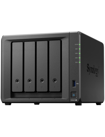 Мрежови диск NAS Synology DiskStation DS923 , Tower, 4-Bays 3.5" SATA HDD/SSD, 2 x M.2 2280 NVMe SSD slot