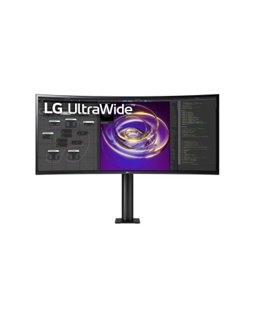 Монитор LG 34WP88CP-B, 34", 3440 x 1440, UltraWide QHD IPS, FreeSync, 5ms(GtG at Faster), HDM, DP, USB Type-C, USB - 34WP88CP-B.AEU