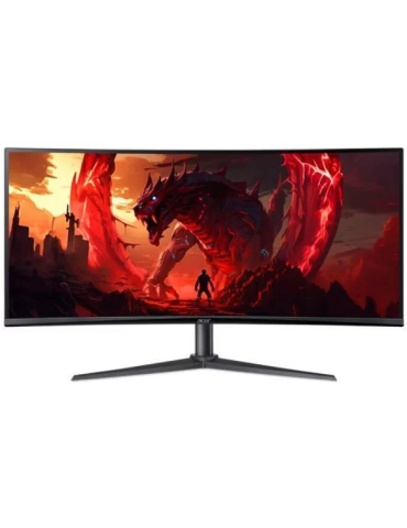 Монитор Acer XZ340CUHBIIPHX WQHD, 34", 3440x1440, VA Panel LED, 5ms(GTG), 1ms(VRB), 100Hz, HDMI, DP, Audio Out - UM.CX0EE.H01