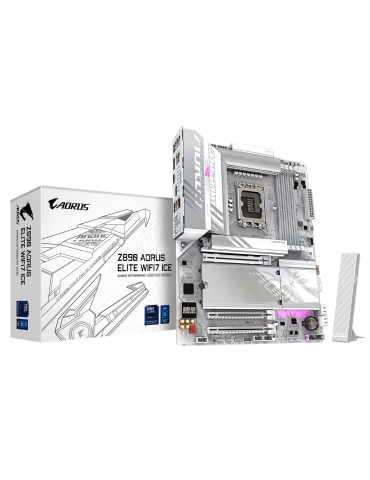 Дънна платка Gigabyte Z890 AORUS ELITE WIFI 7 ICE, LGA 1851