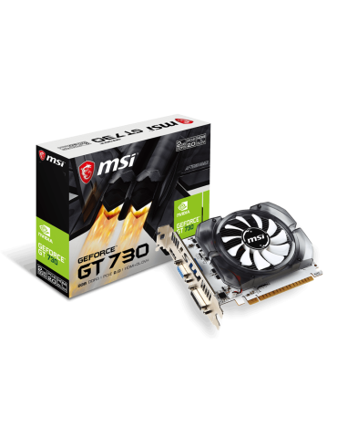 Видео карта MSI Nvidia GeForce GT 730, N730-2GD3V3, 2GB DDR3, 128b - 912-V809-4402