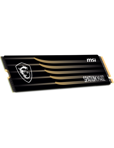 SSD диск MSI 1TB SPATIUM M482 PCIE 4 M2 PCI-E GEN4 2280 NVMe, R/W: 7200 / 6100 MB/s - S78-440L2D0-P83