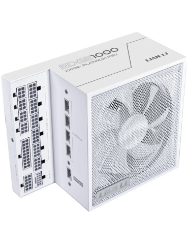 Захранване Lian Li EDGE EG1000 White 1000W 80  Platinum PCIe 5.1, ATX 3.1 - G9P.EG1000.WE00.EU