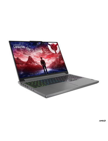 Лаптоп Lenovo Legion SLIM 5, AMD Ryzen 7 8845HS, 16" WQXGA, IPS 350nits Anti-glare, 100% sRGB, 165Hz, G-SYNC, 16GB RAM, 512GB SSD, NVIDIA GeForce RTX 4060 8GB GDDR6 - 83DH001KBM