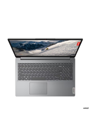 Лаптоп Lenovo IdeaPad 1, AMD Ryzen 5 5625U, 15.6" FHD, 8GB RAM, 512GB SSD, Integrated AMD Radeon Graphics - 82R400V8BM