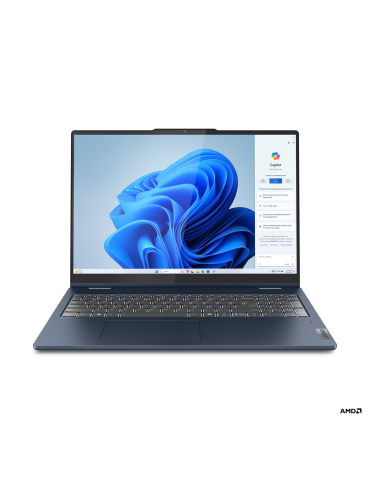 Лаптоп Lenovo IdeaPad 5 2in1, AMD Ryzen 7 8845HS, 16" WUXGA/ IPS 300nits Glossy, 16GB RAM, 1TB SSD, Integrated AMD Radeon 780M, Win 11 Home - 83DS000DBM