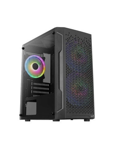 Геймърски компютър ION Trinity RGB BLACK с процесор AMD Ryzen 5 8600G, RAM 16GB DDR5 5200MHz и SSD 1ТB NVMe