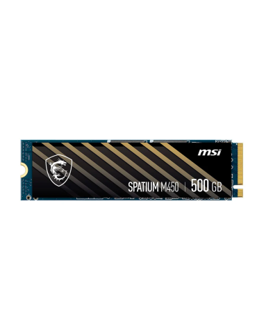 SSD диск MSI 500GB SPATIUM M450 PCIe 4.0 NVMe M.2, W/R: 3600/3000 MB/s - S78-440K220-P83