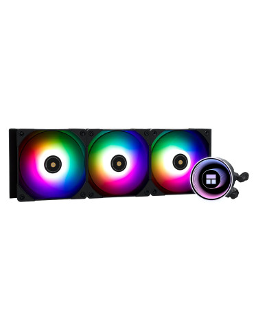 Водно охлаждане за процесор Thermalright Frozen Notte 360 Black A-RGB V2, LGA1851/AM5 - FROZEN-NOTTE-360-BK-ARGB-V2