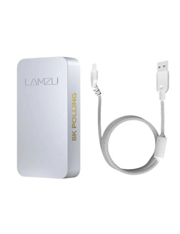 Приемник за мишка Lamzu 8K DONGLE - White - LAMZU-8K-DONGLE-WH