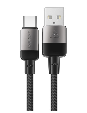 Кабел Acefast USB-A to USB-C Cable 60W 1.2m - C9-04 - Black - ACEFAST-C9-04-BK