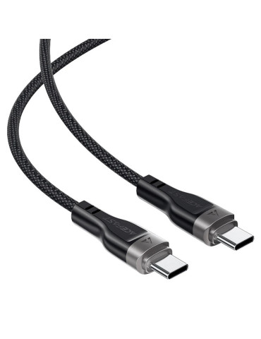 Кабел Acefast USB-C to USB-C Cable 60W MAGNETIC 1.2m - C11-03 - Black - ACEFAST-C11-03-BK