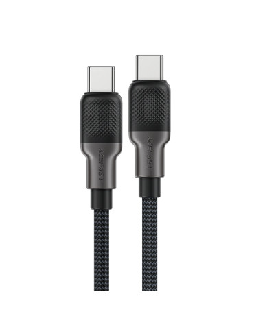 Кабел Acefast USB-C to USB-C Cable 60W Silicone braid 1.2m - C10-03 - Black - ACEFAST-C10-03