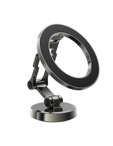 Стойка за телефон за кола Acefast Car phone holder - Metal, Magnetic Ring, 360 deg - D20 - Grey - ACEFAST-D20-GR