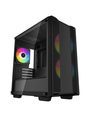 Геймърски компютър ION CC360 A-RGB с процесор AMD Ryzen 5 5600 и видео карта MSI NVIDIA RTX 3050 8GB, RAM 32GB , 1ТB SSD nvme