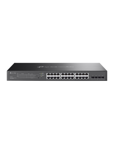 28-портов гигабитен управляем комутатор TP-Link Omada SG2428LP с 16-портов PoE 