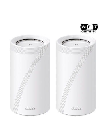 Безжична Wi-fi 7 Mesh система TP-Link Deco BE85(2-pack) BE19000