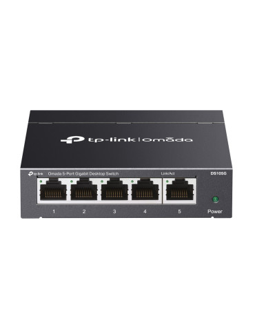 5-портов гигабитов неуправляем настолен комутатор TP-Link DS105G