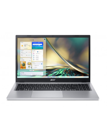 Лаптоп Acer Aspire 3 A315-24P-R9ML AMD Ryzen 5 7520U, 15.6" FHD IPS SlimBezel, 16GB RAM, 512GB SSD, NO OS, BG - NX.KDEEX.014