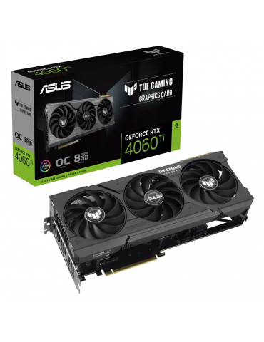 Видео карта Asus TUF Gaming GeForce RTX 4060 Ti 8GB GDDR6 OC Edition - TUF-RTX4060TI-O8G-GANING