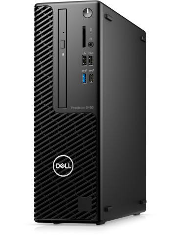 Компютър Dell Precision 3460 SFF, Intel Core i7-14700, 16GB DDR5 RAM, 512MB SSD, Nvidia T1000, Keyboard, Win 11 Pro - N306P3460SFFEMEA_VP