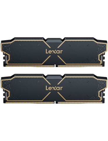 RAM памет Lexar 32GB(2x16GB) THOR DDR5 6000MHz CL38 1.3V, Black - LD5U16G60C38LG-RGD