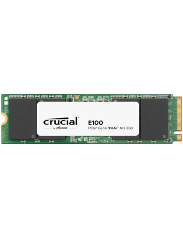 SSD диск Crucial E100 1TB PCIe 4.0 Gen4 M.2 2280 NVMe, 5000/3000 MB/s - CT1000E100SSD8