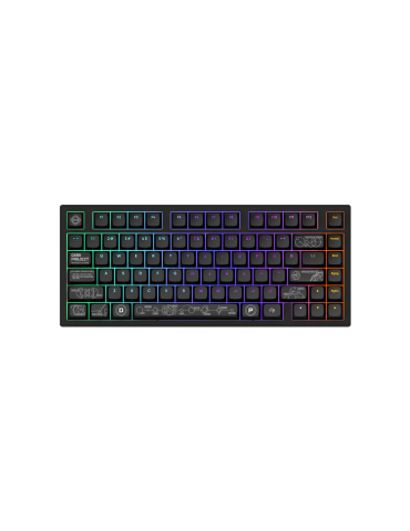 Геймърска клавиатура Геймърскa безжична клавиатура Dark Project ALU81A Terra Nova Black RGB - DPKB_NOVA_81_ANSI_BLACK