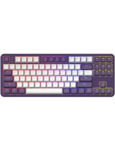 Геймърскa механична клавиатура Dark Project ALU87A Violet RGB - TKL - DPKB_VIOLET_87_ANSI