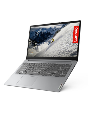 Лаптоп Lenovo IdeaPad 1, AMD Ryzen 7 5700U, 15.6" FHD IPS 250nits Anti-glare, 16GB RAM, 1TB SSD, Integrated AMD Radeon - 82R400DVBM