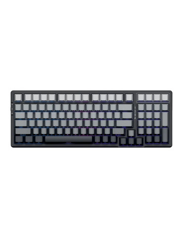 Безжична геймърска механична клавиатура VGN V98 PRO V2 Limited Black Glow - Kailh Arctic Switches, BT5.0, 2.4G, RGB - V98-PRO-V2-LIMITED-BK-GL