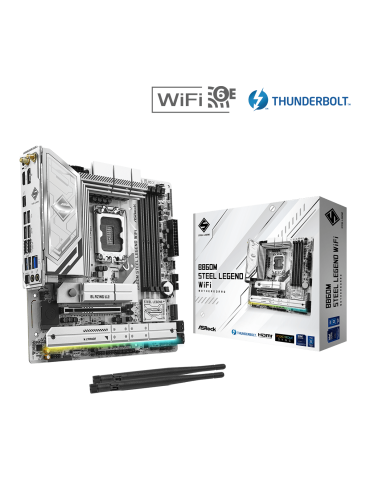 Дънна платка AsRock B860M STEEL LEGEND WIFI, LGA1851