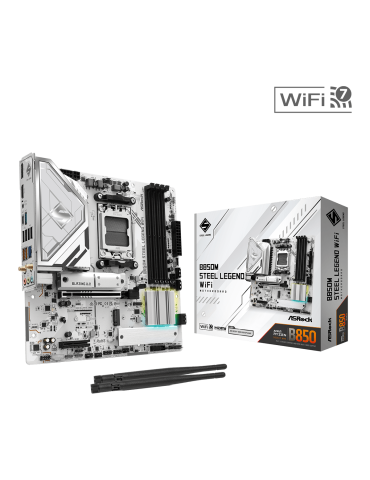 Дънна платка AsRock B850M STEEL LEGEND WIFI, AM5